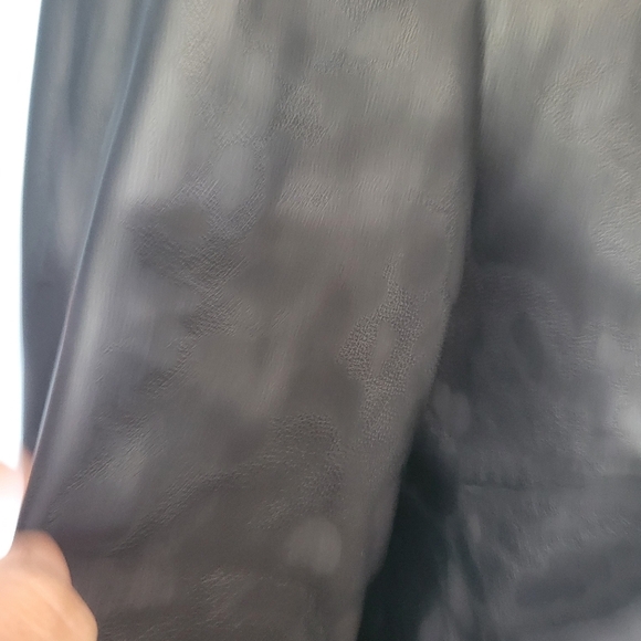 J4 Leather USS Quincy CA-71 Task Force 77 Korea Patch Women's Jacket Black M - Picture 10 of 10